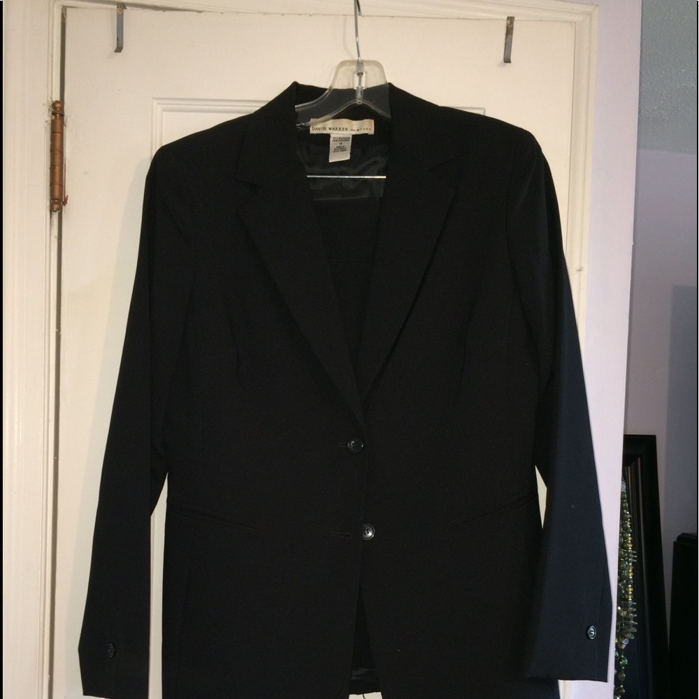 Black skirt suit